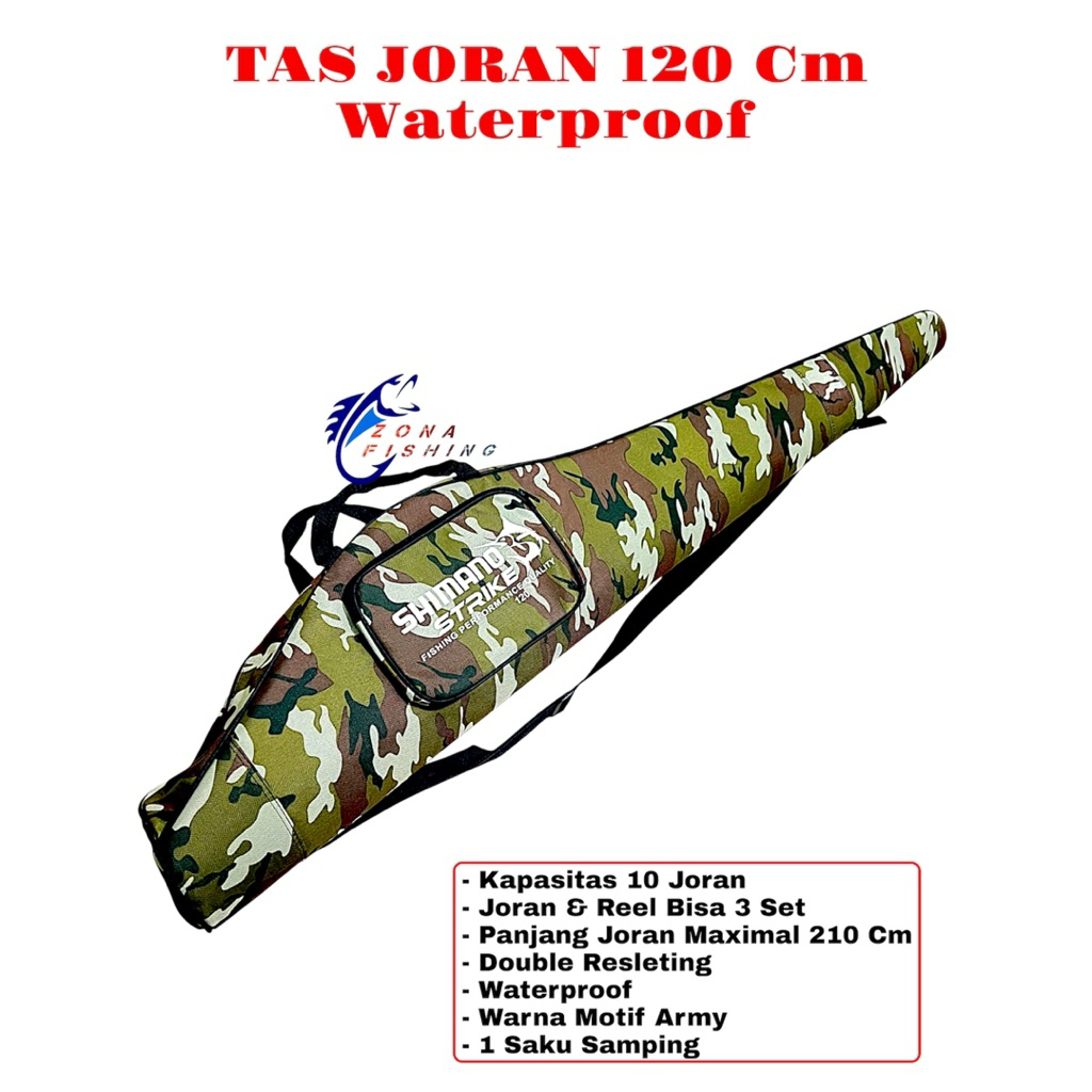 Tas Pancing Joran Shimano 120 Cm Waterproof