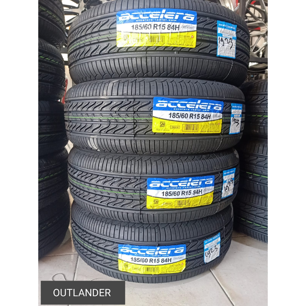 Accelera Eco Plush 185 60 R15 Tubeless Ban Mobil || Ban Mobil Accelera Eco Plush 185 60 R15 Murah