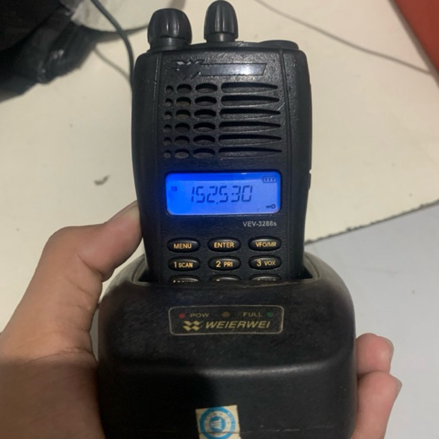 handy talky ht weierwei vev3288-s second original preloved murah