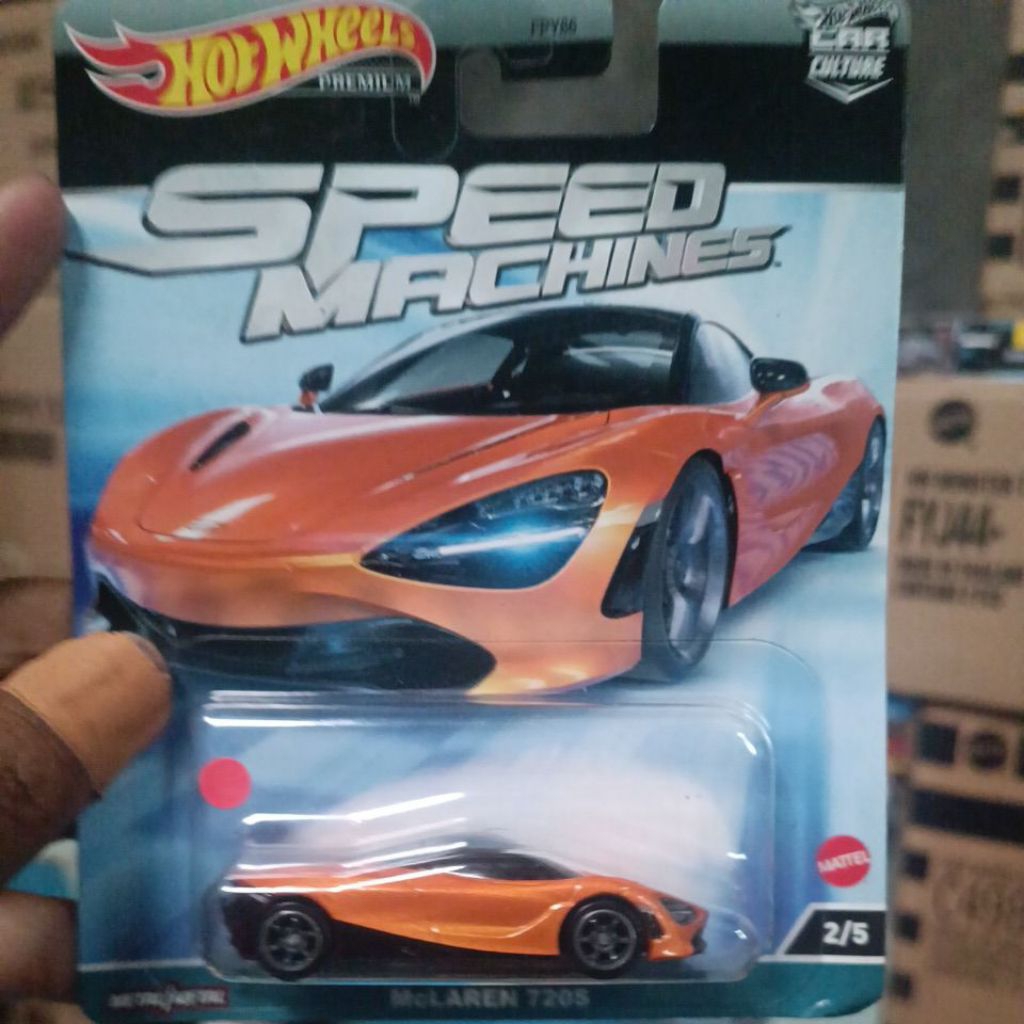Hot wheels speed machines mclaren 720s