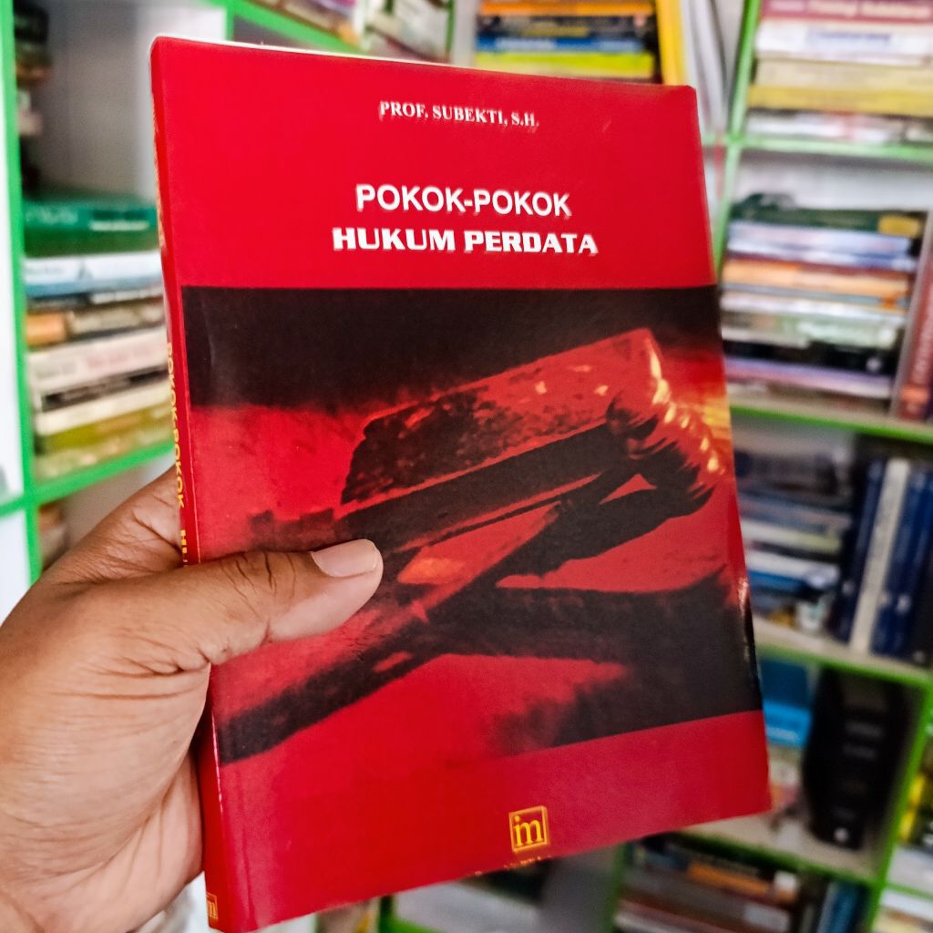 buku Pokok-pokok hukum perdata - prof. subekti original