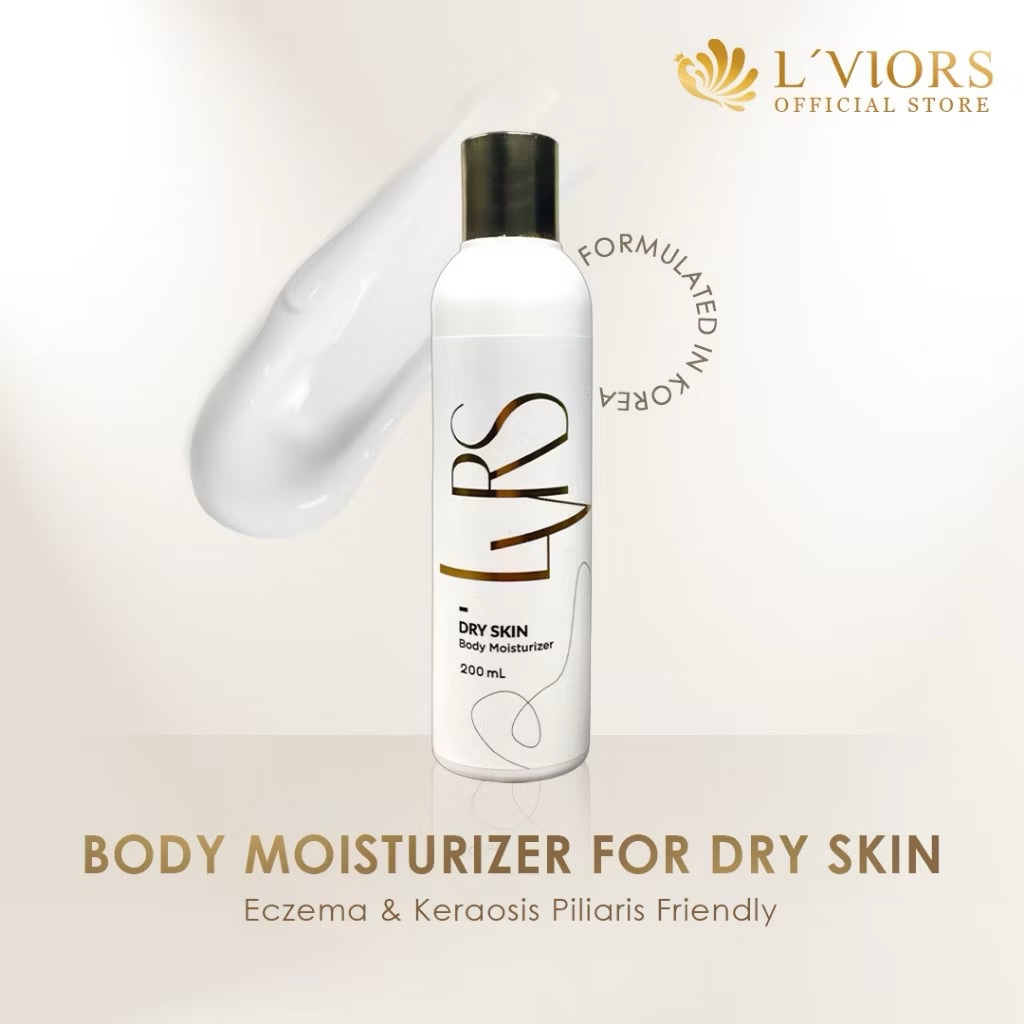 LViors Dryskin Handbody Moisturizer mengatasi kulit kering. Lotion Melembabkan lembut cerah Exp 21-0