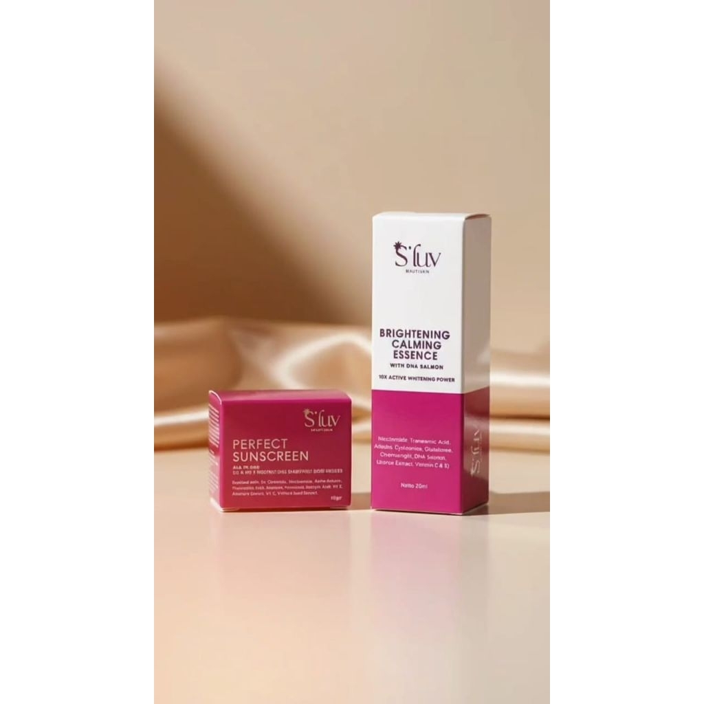 Sanscreen + brightening calming essence