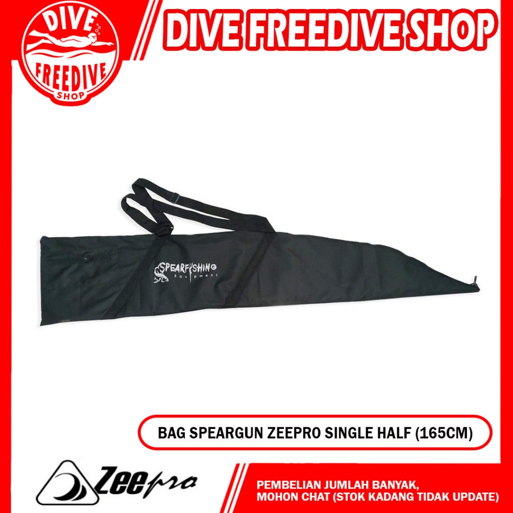 Bag Speargun Zeepro Equipment Single Half 165cm Tas Panah Ikan Freedive Spearfishing Freediving
