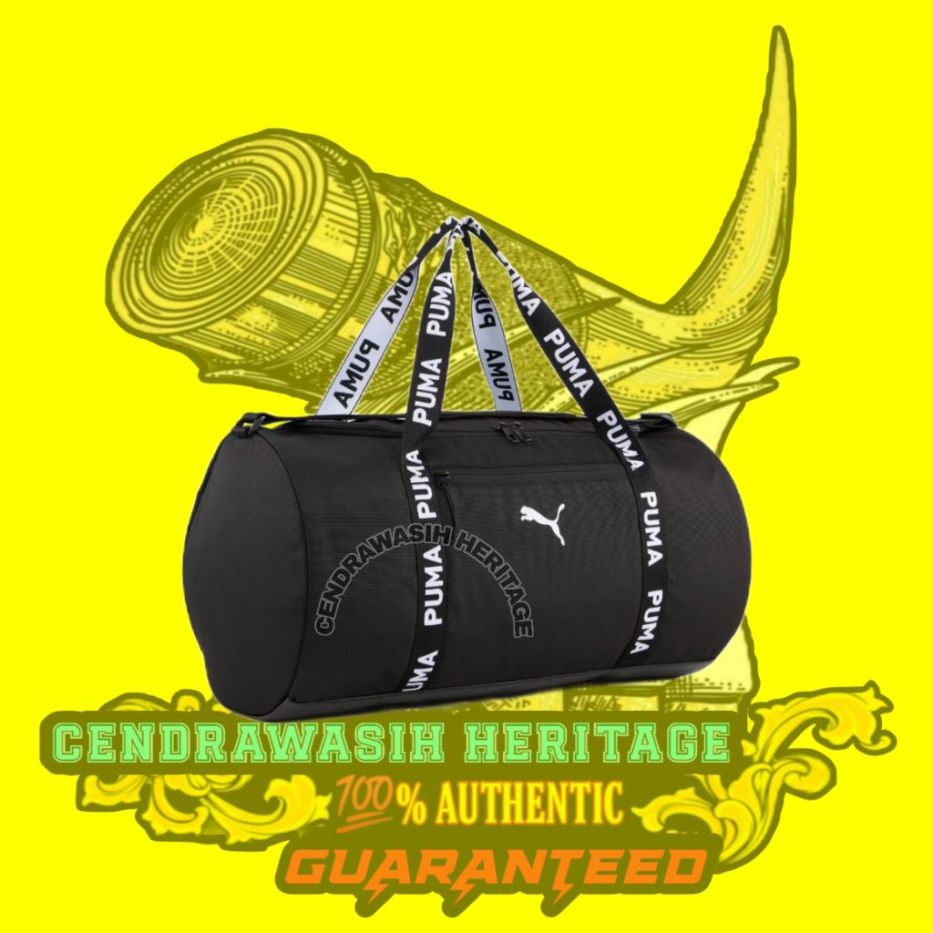 Puma Essentials Training 28.5L Barrel Bag Black Original