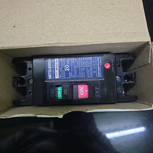 MITSHUBISHI NF30-SS 20A 2P MCCB MITSHUBISHI 20A 2P