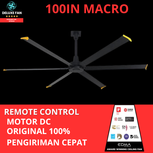 MT.EDMA MACRO 100" Kipas Angin Dekorasi