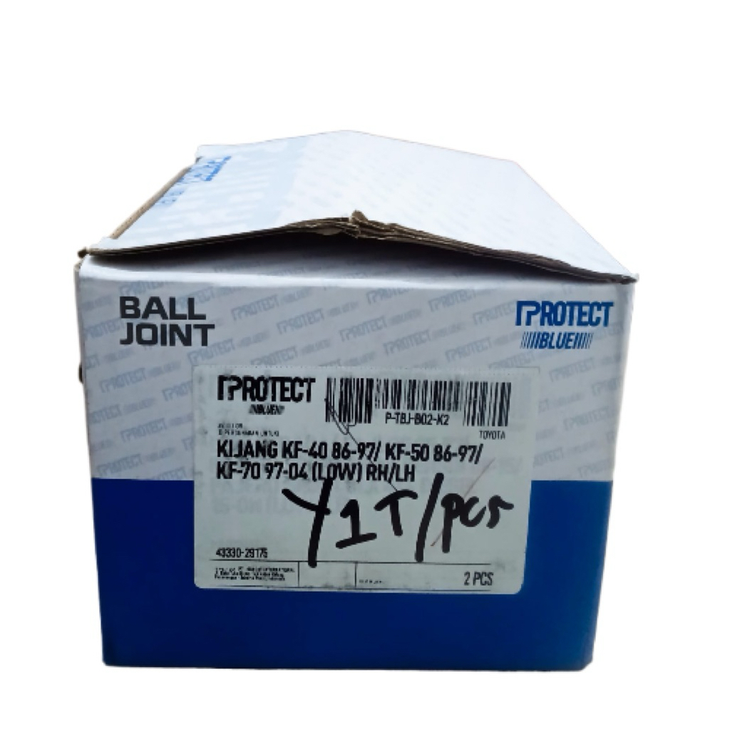 Protect blue ball joint P-TBJ-B02-K2 low (lh/rh) ball joint untuk mobil kijang kf-40 th 86-97 dan kf