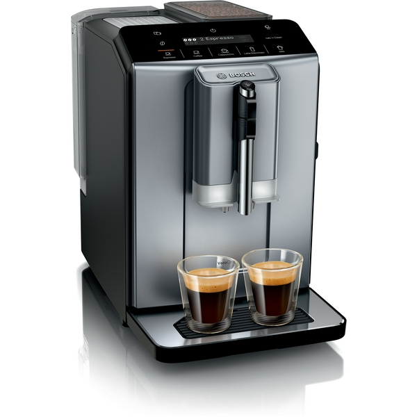 Bosch TIE20504 Mesin Kopi Otomatis VeroCafe Diamond Titanium Metallic