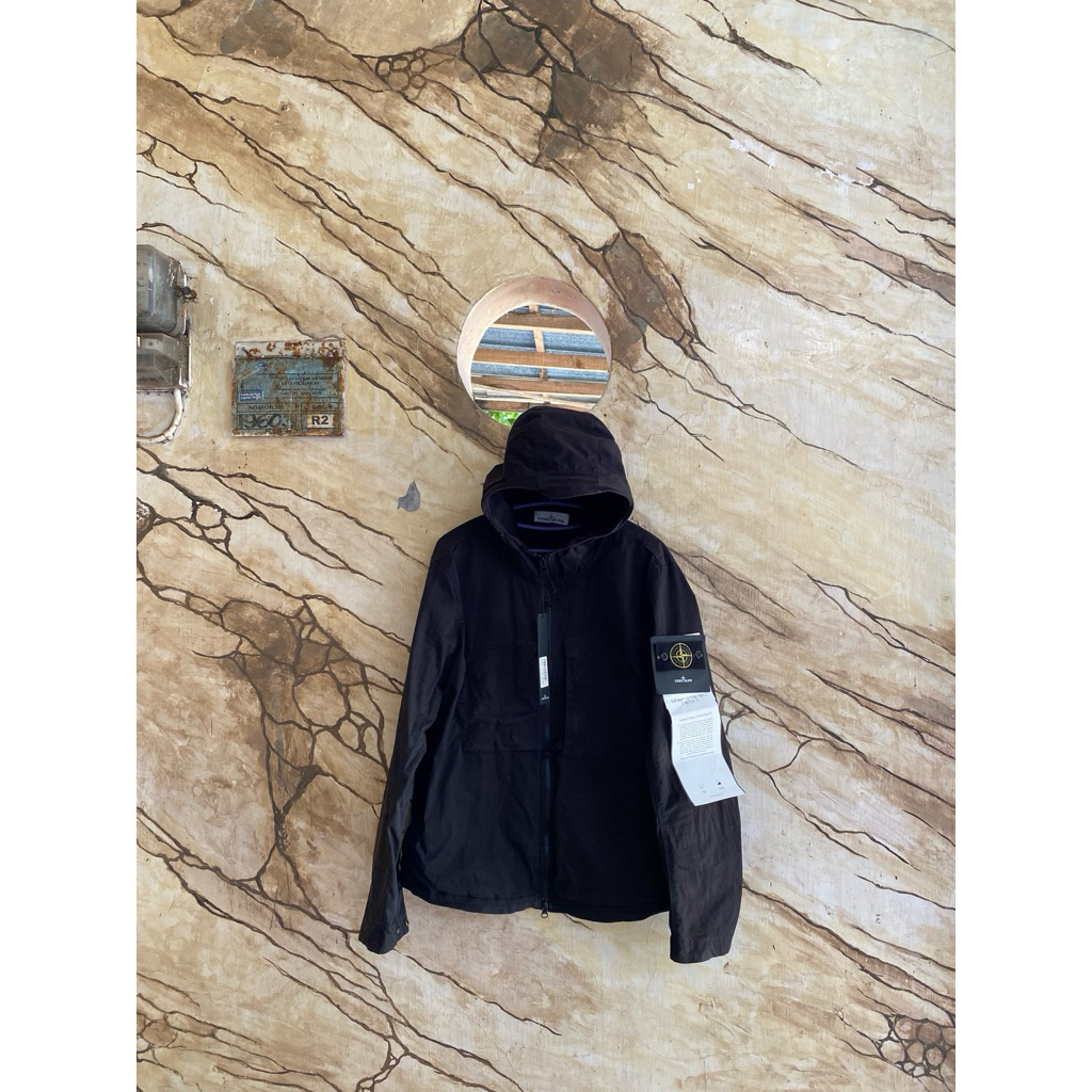 Stone Island Jacket Supima Cotton Twill Stretch Tc