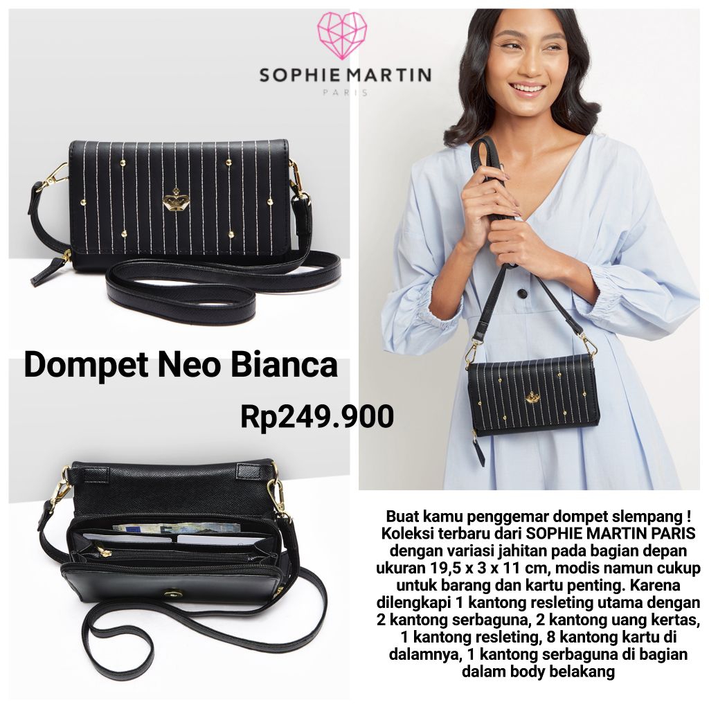 Dompet Neo Bianca Sophie Martin Paris