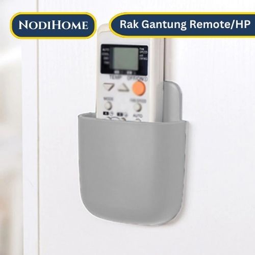 Holder Rak Gantung Mini Organizer Storage Box - Rak gantung hp remote ac tv pen serbaguna praktis ba