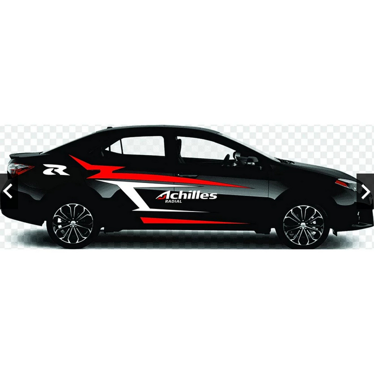 promo stiker cuting mobil sedan corlla bmw mersey terlaris