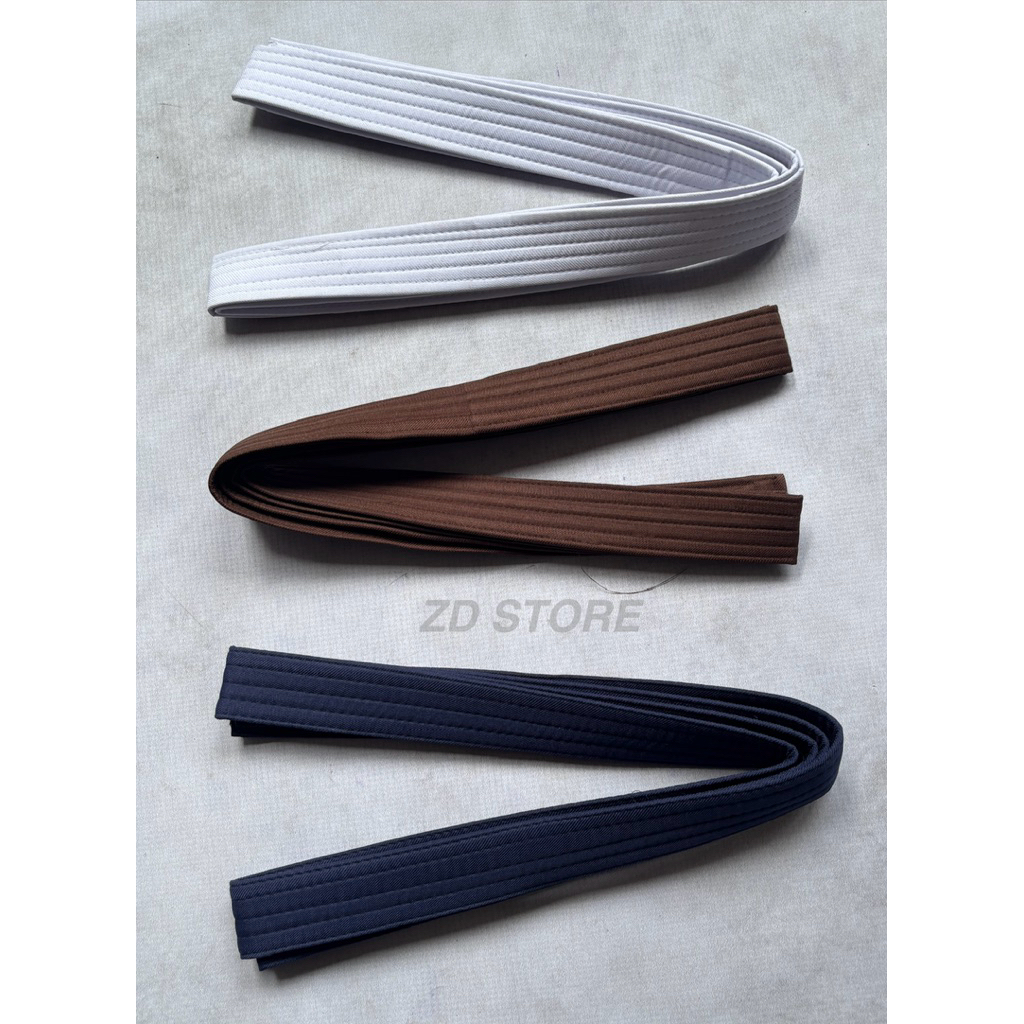 Sabuk Beladiri POLRI BIRU/PUTIH/COKLAT/Sabuk JUDO POLRI