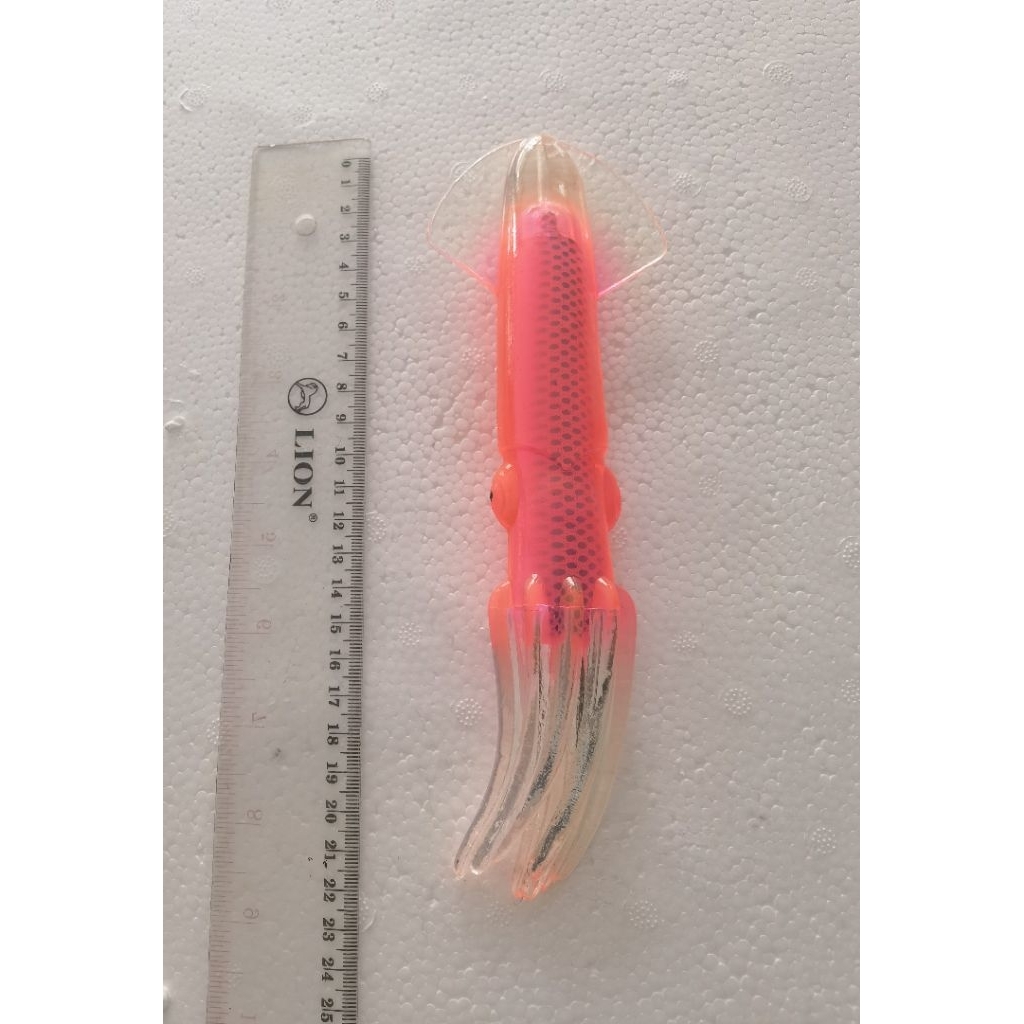 Umpan C Squid Soft / Cumi cumi karet 22 cm