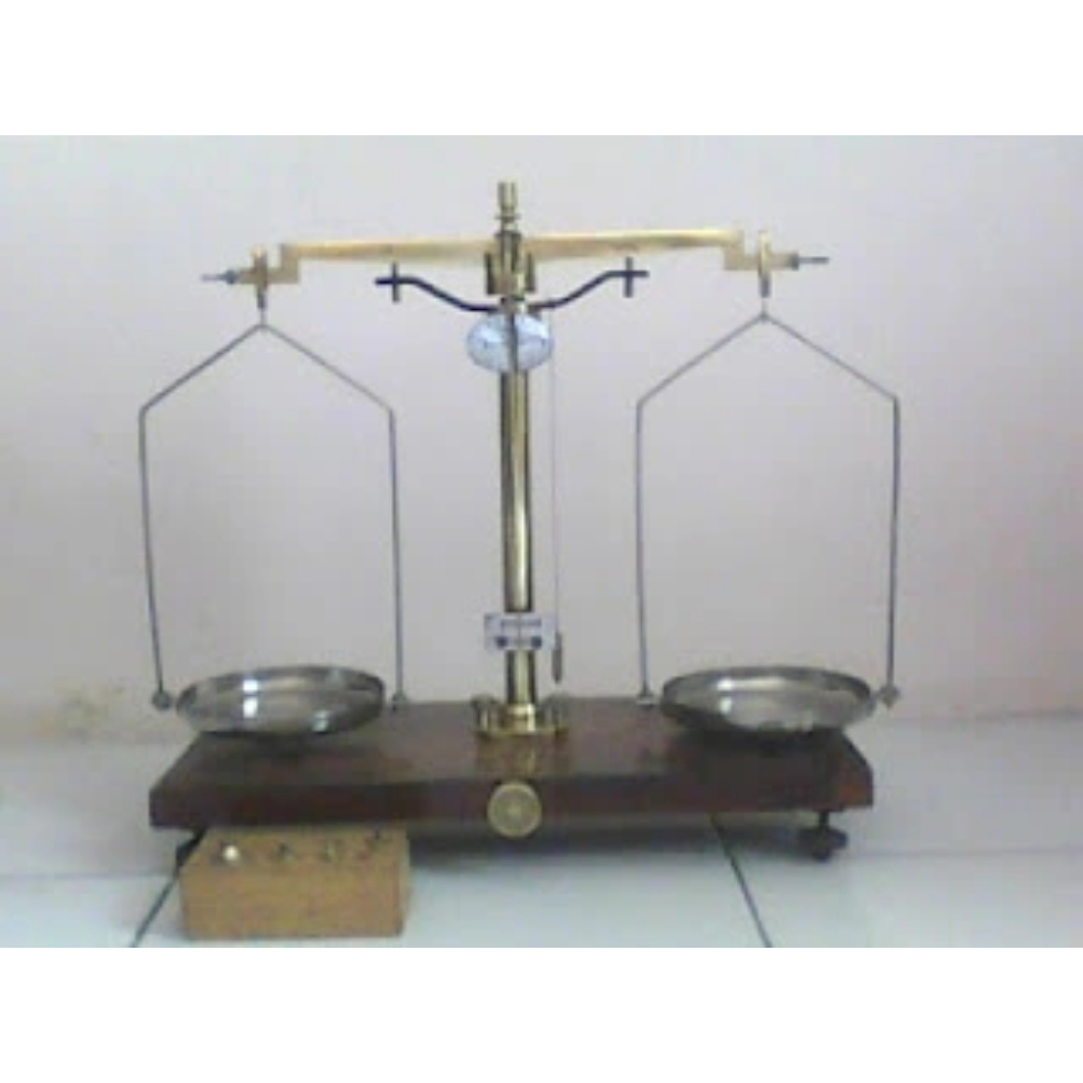 Timbangan/ Neraca Gram Farmasi Obat Apotek Kapasitas 500 gr