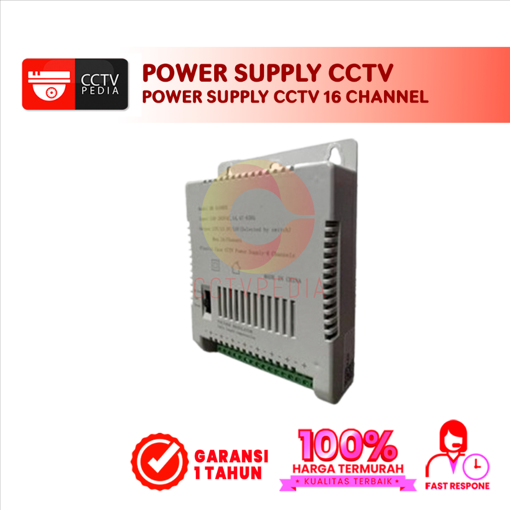 SWITCHING POWER SUPPLY CCTV 16 CHANNEL HK-5116DS