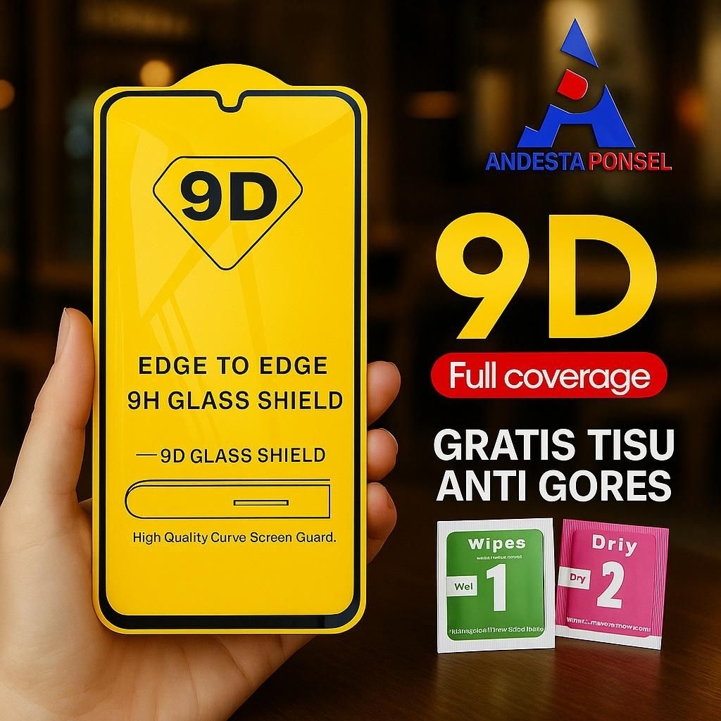 Grosir Anti Gores Kaca 9D Full Cover SAMSUNG A02 A03 A03s A04 A04E A04s A05 A05s A06 A07 A10 A10s A1