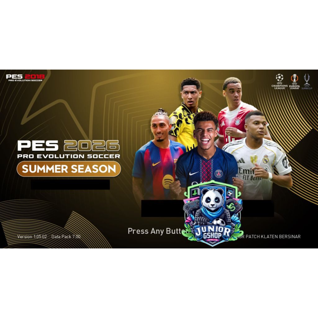 Efootball PES Update Seasons Terbaru PS4 HEN