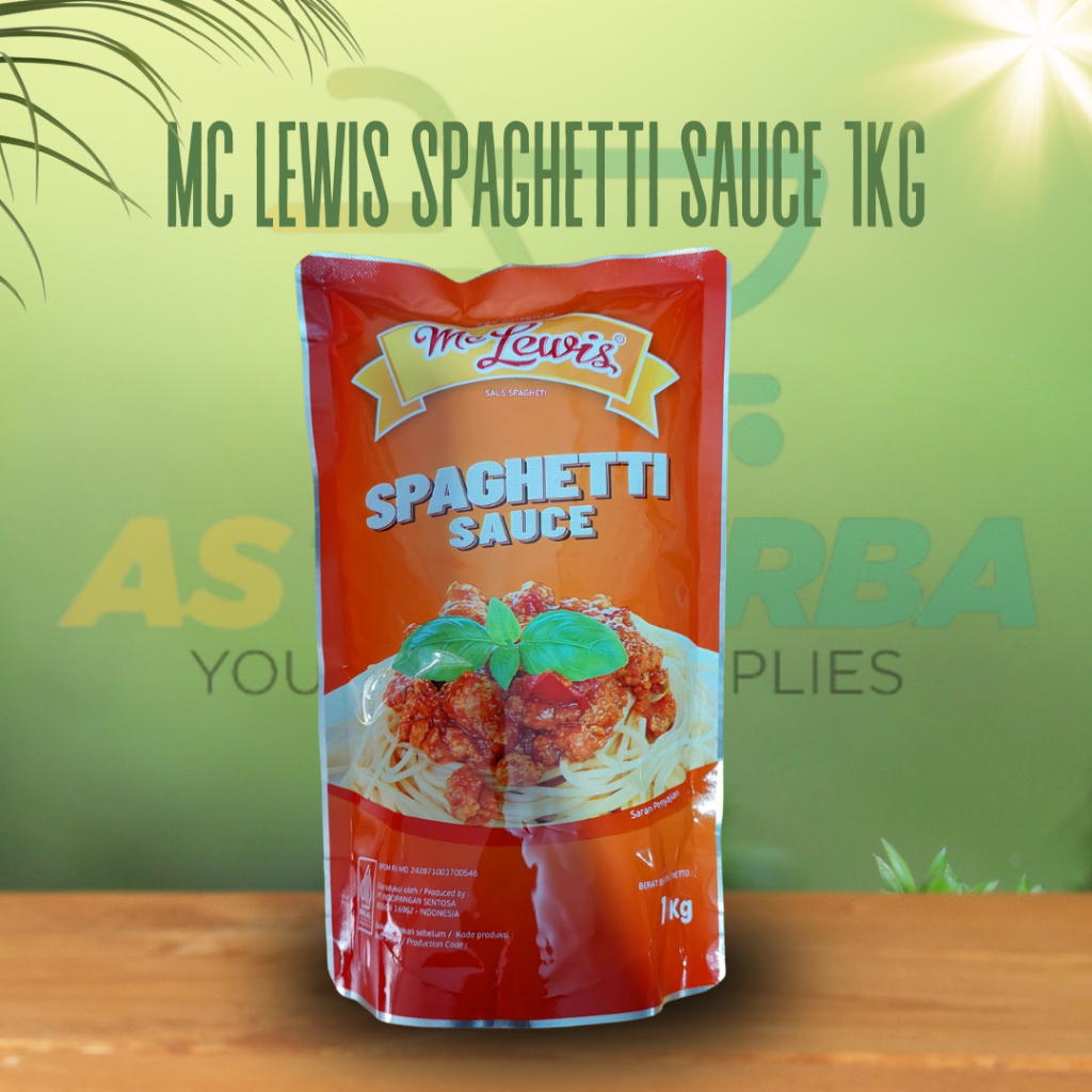 Mc Lewis Saus Spaghetti / Spaghetti Sauce / Saus Bolognese 1kg