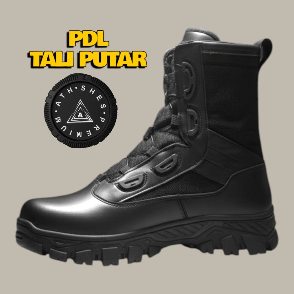 SEPATU PDL TALI PUTAR ATH