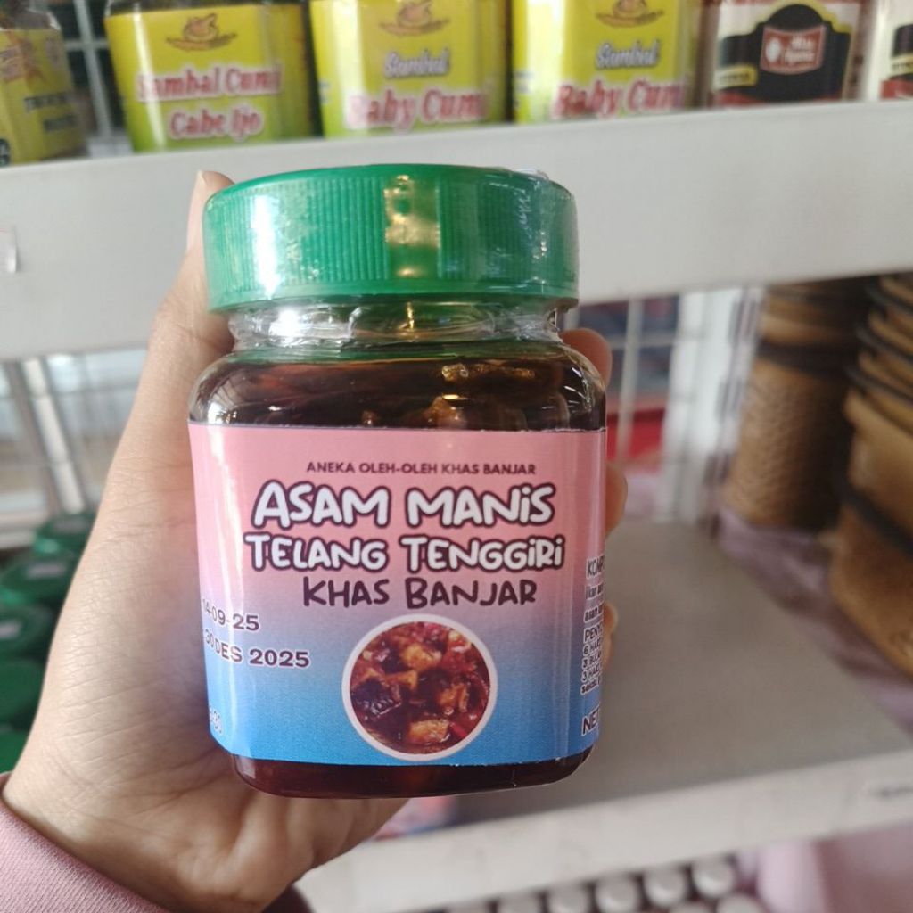 asam manis telang tenggiri 200gr