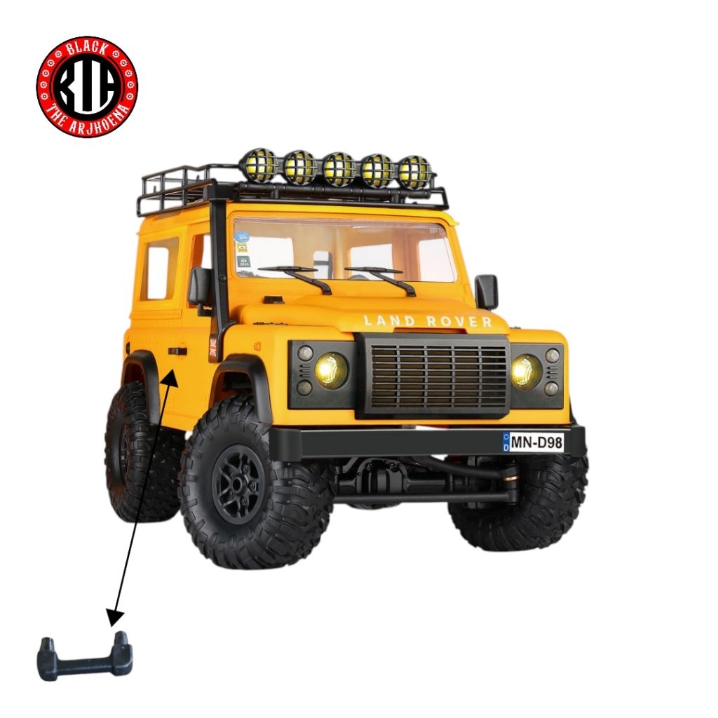 Aksesoris Mobil RC Remote Control MN-D90 MN-99S MN-98 V2 1:12 Handle Pintu Depan