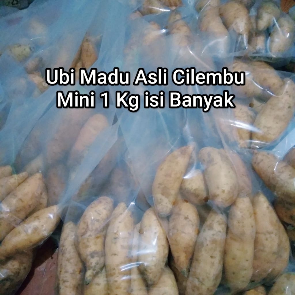 Ubi Madu Asli Cilembu Sumedang (Ukuran Mini)