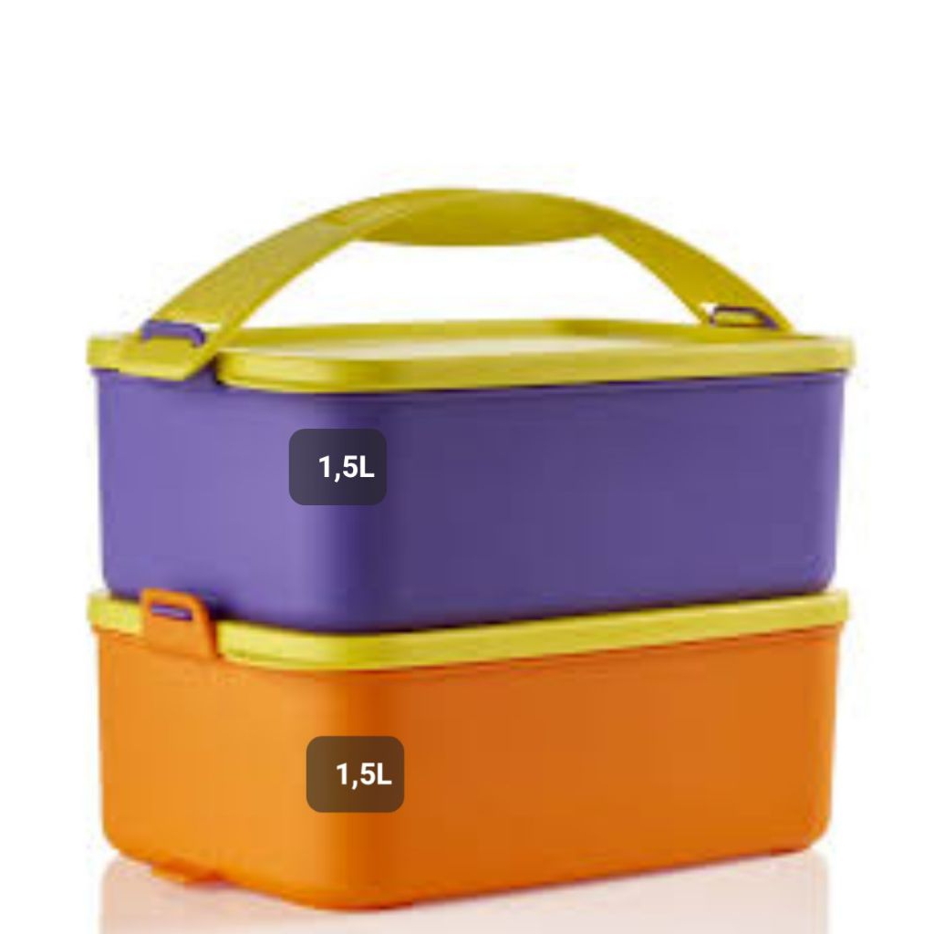 Tupperware Click To Go Deep 2 Layer