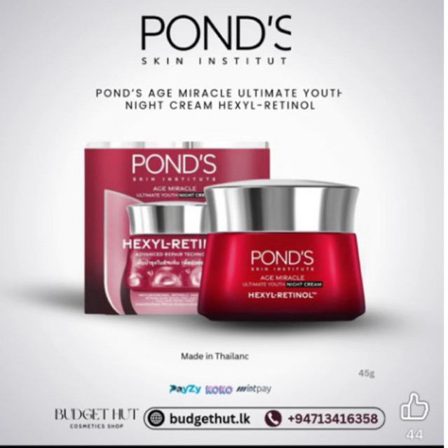 Pond’s Age Miracle / Ultimate Youth