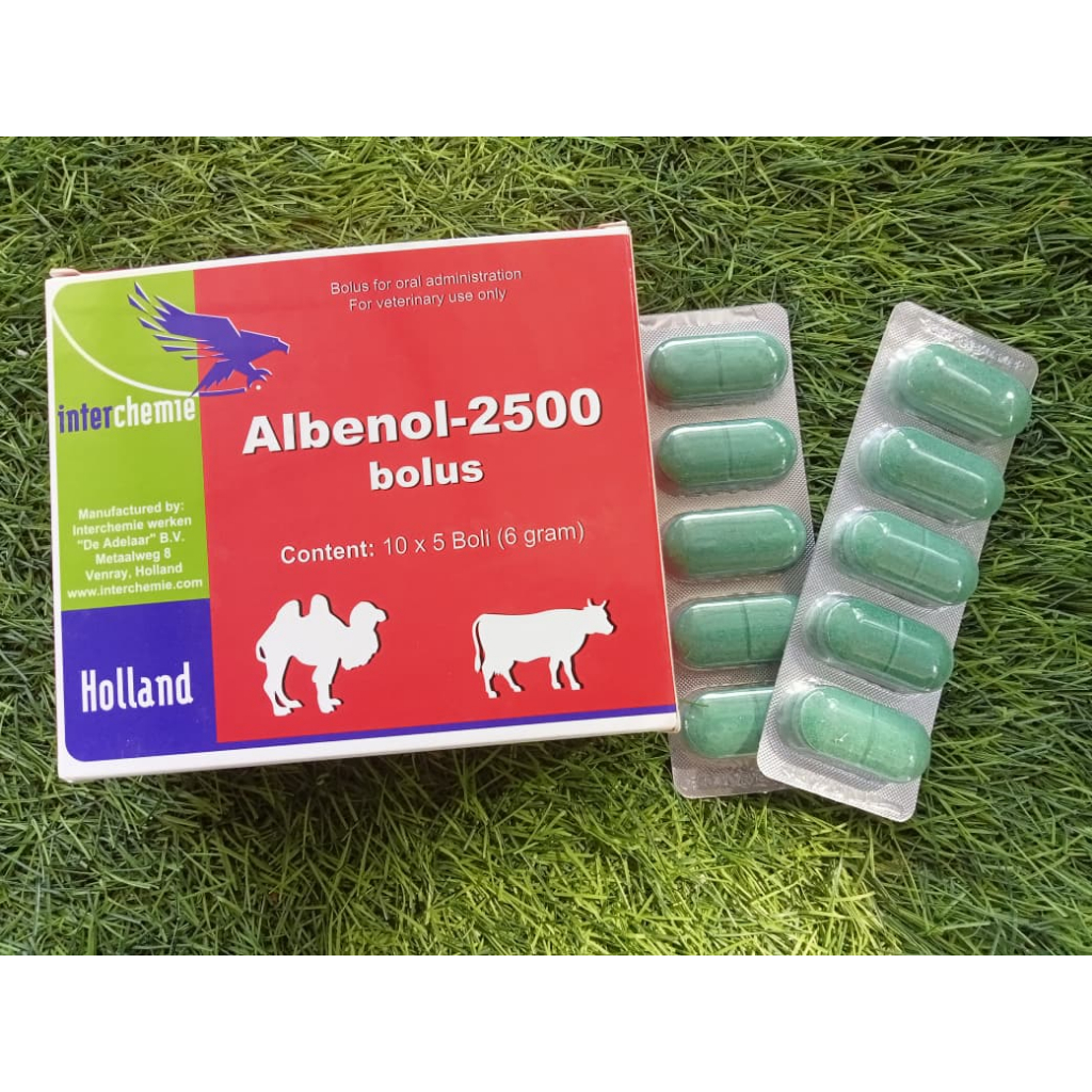 albenol 2500 bolus 1 strip isi 5 bolus