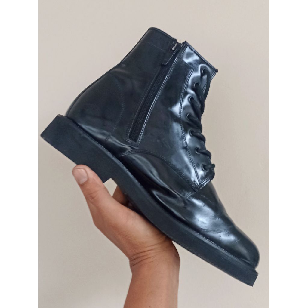 HAWKINS PDL Zipper Boots Fullblack