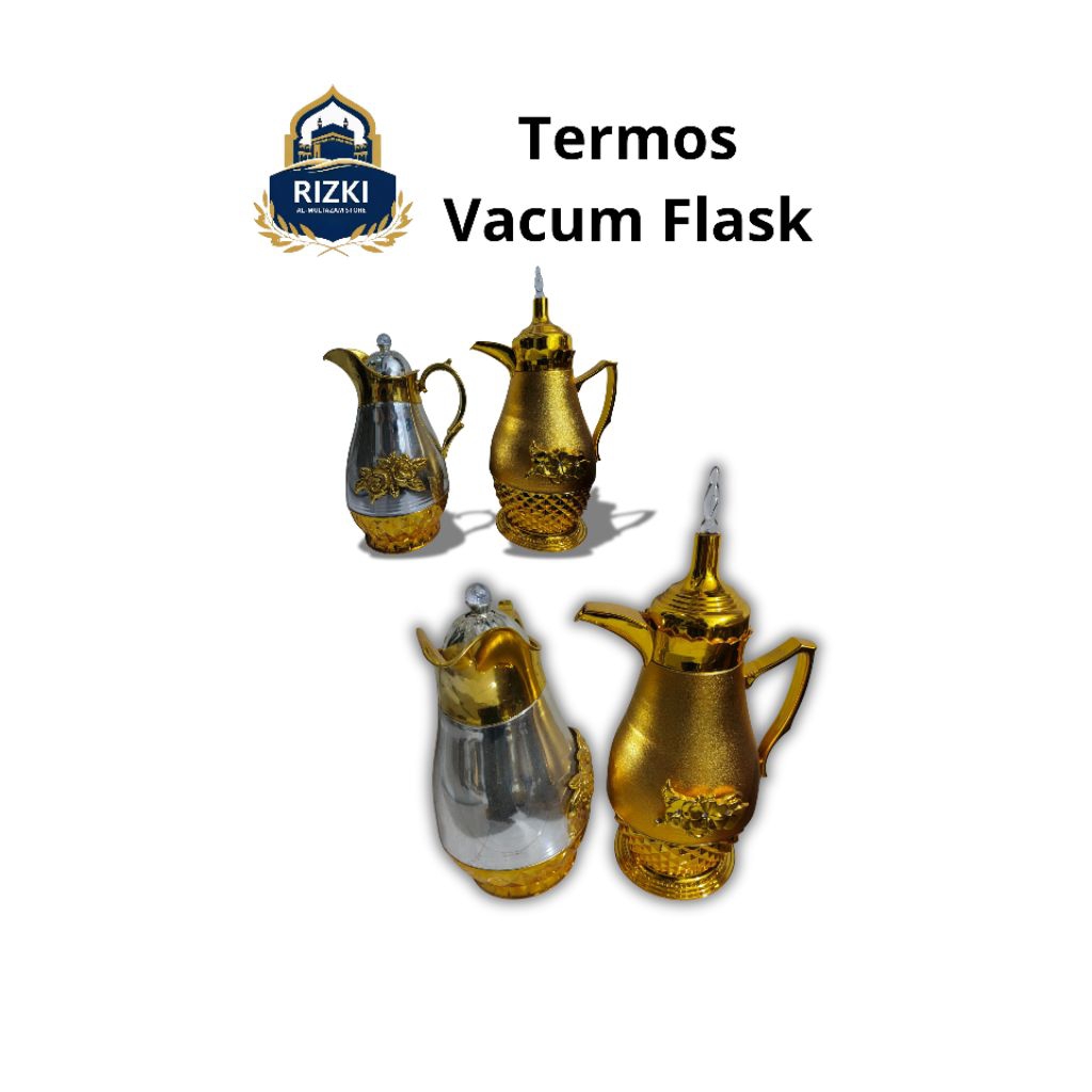 Termos arab, Termos air panas, Termos tahan air panas, teko air, teko hiasan lemari