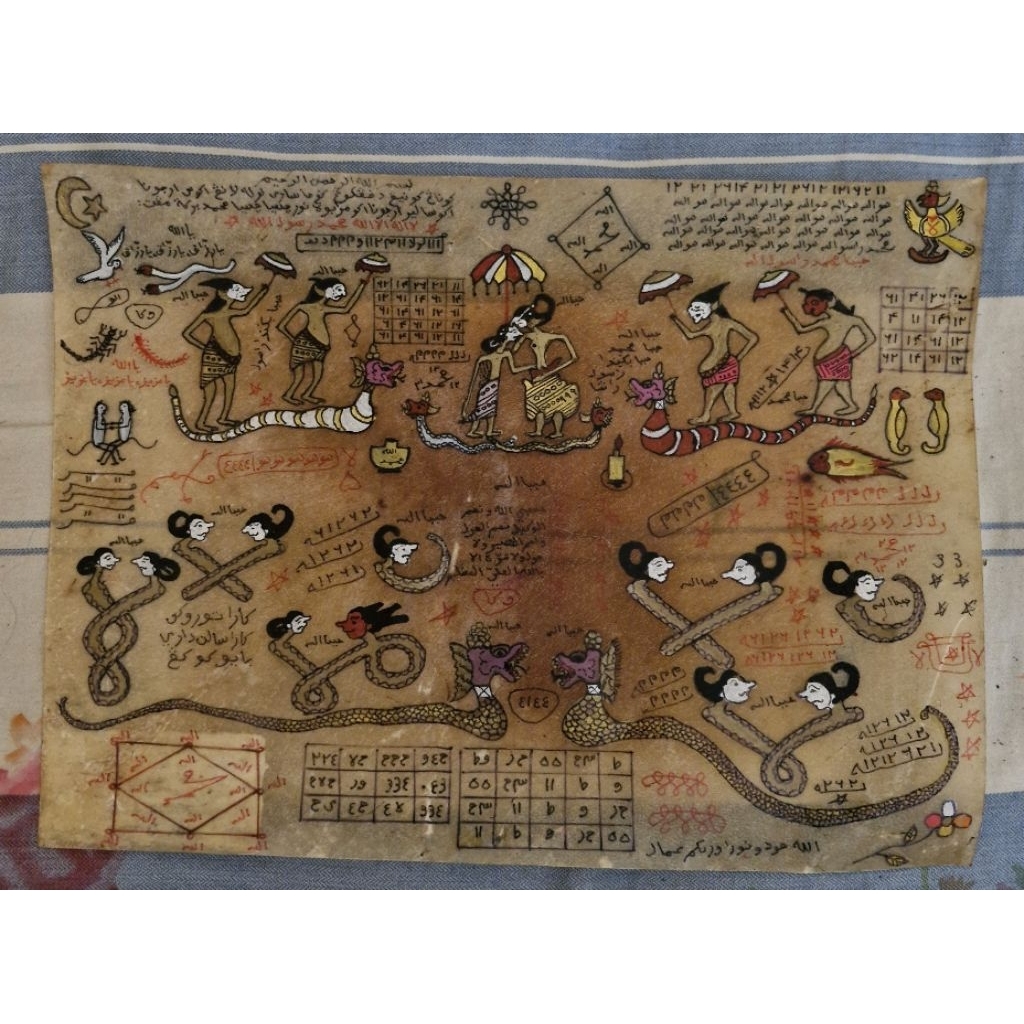 Tambang Liring Lukisan Khas Banjar