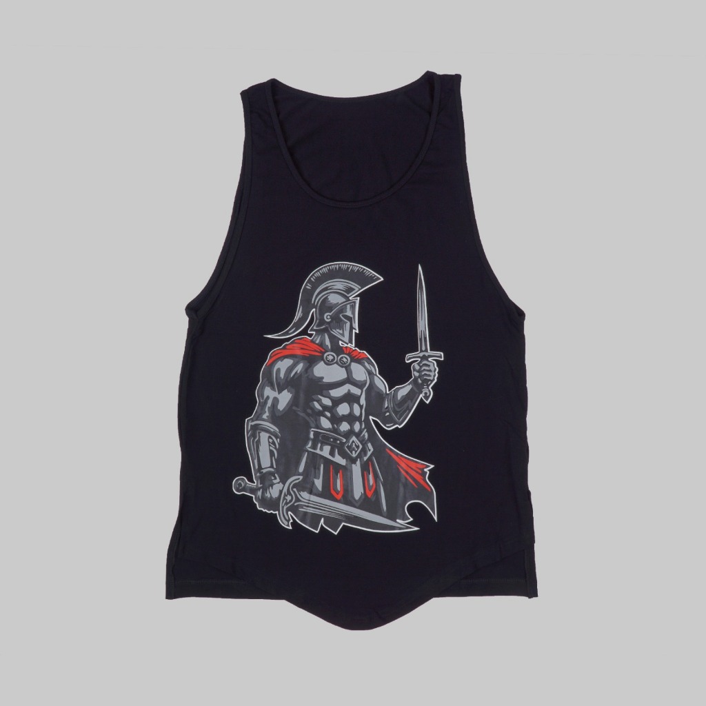 SINGLET SPARTAN KMCR SPORT GYM FITNESS LAHAK - KMCR NEXTLEVEL