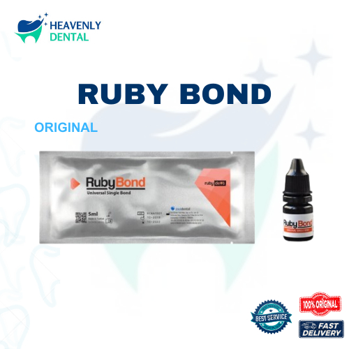 Bonding Dental RUBY BOND single Perekat Veneer Original / Composite