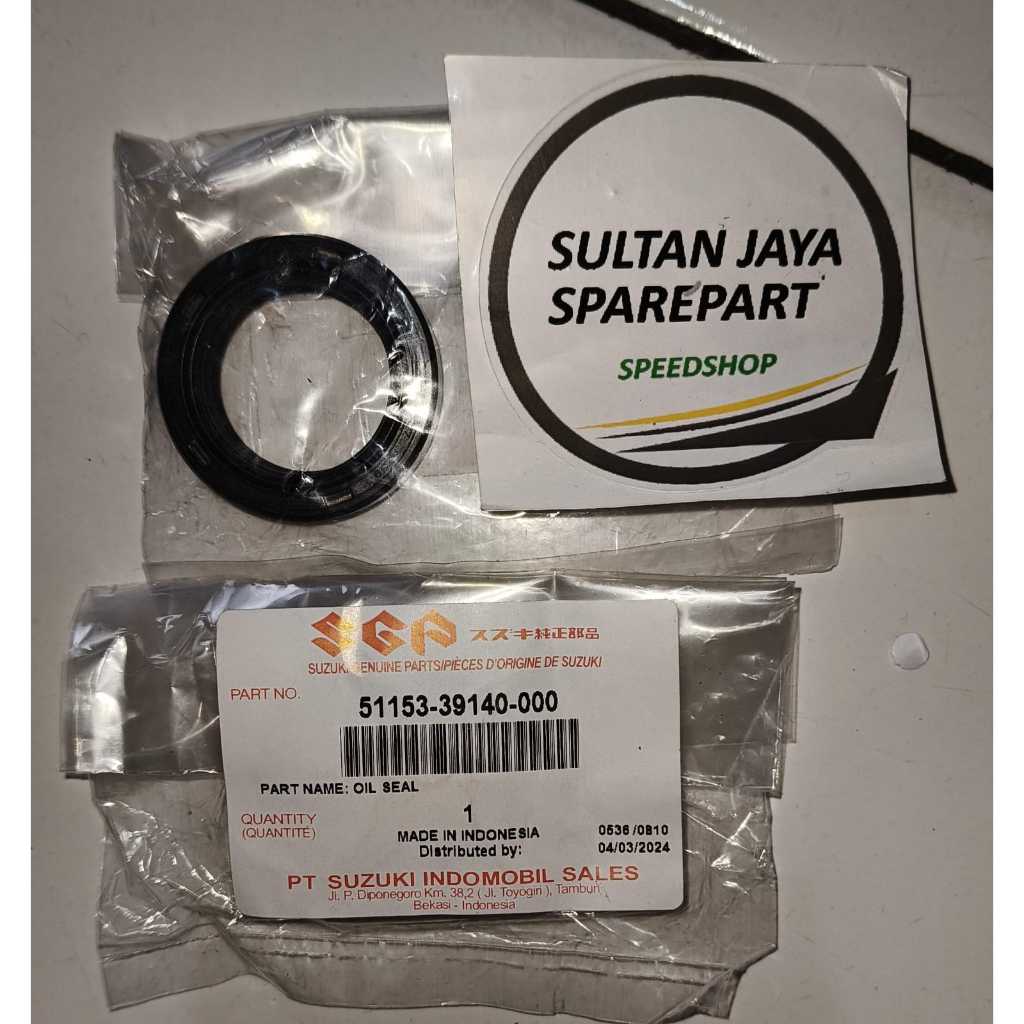 SIL SEAL SHOCK SOK SHOCKBREAKER DEPAN SATRIA 2TAK TORNADO ORIGINAL SGP 51153-39140-000