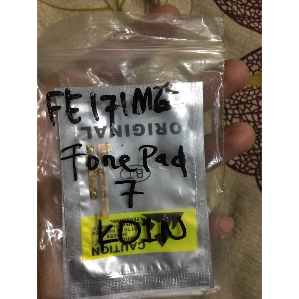 fleksibel switch on off tombol power volume asus zenfone Fonepad 7 k01N fe171 CG MG me171 flexible f