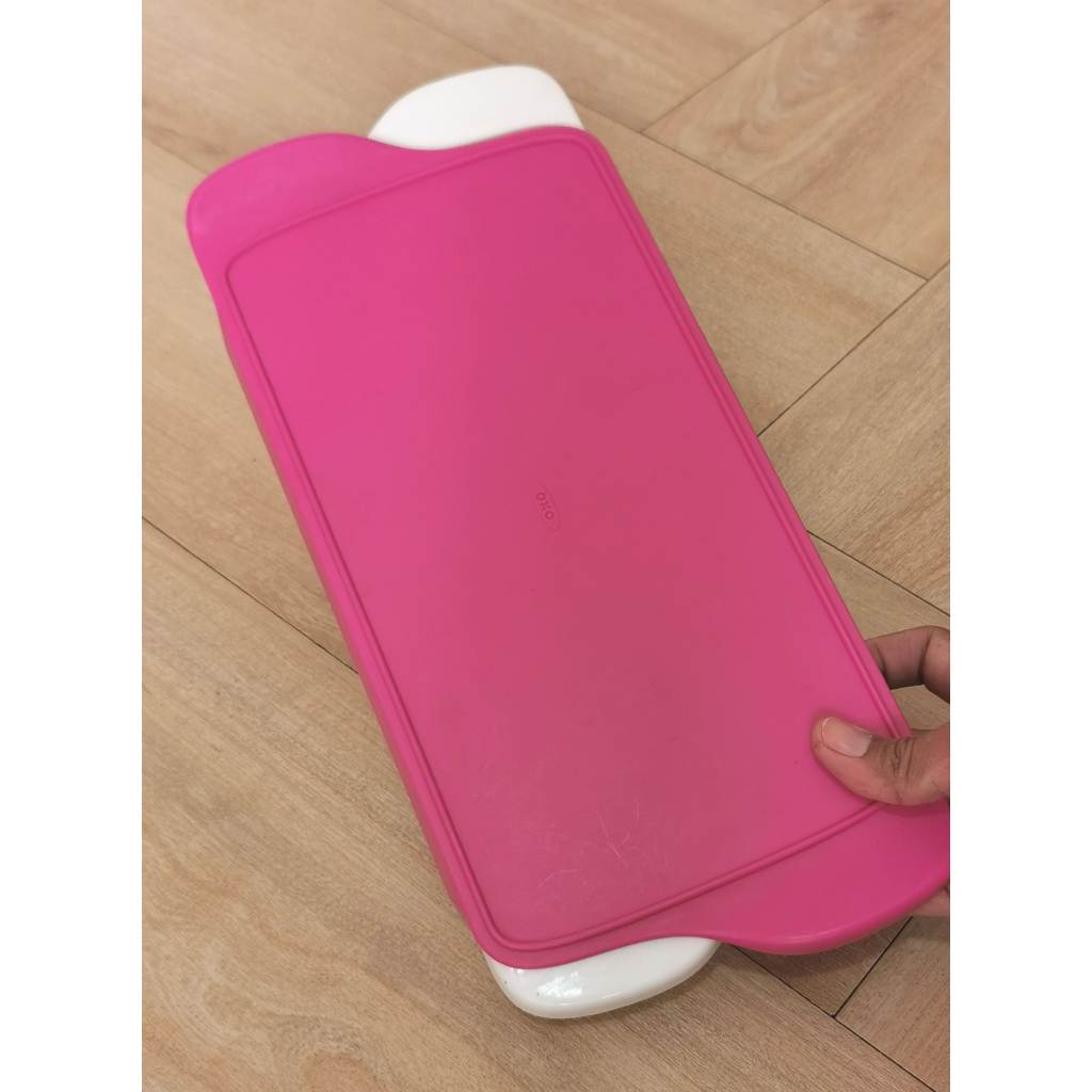 Oxo Tot Baby Food Freezer Tray Tempat With Lid Makan MPASI Pink - Preloved