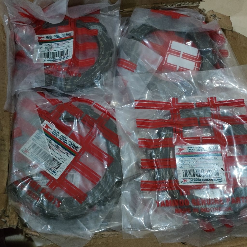 ( PROMO HARGA 2 PCS ) FACING KAMPAS KOPLING YZC YST TRAKTOR TANGAN YANMAR