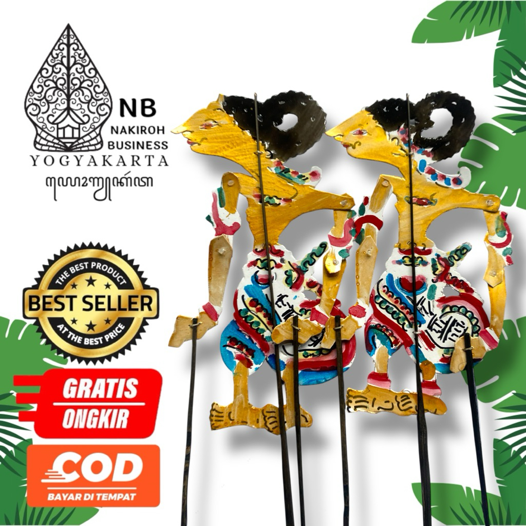 NAKIROHBUSINESS WAYANG MINI KERTAS DUPLEK TEBAL TOKOH NAKULA SADEWA PREMIUM KERTAS DUPLEK TEBAL KUAL