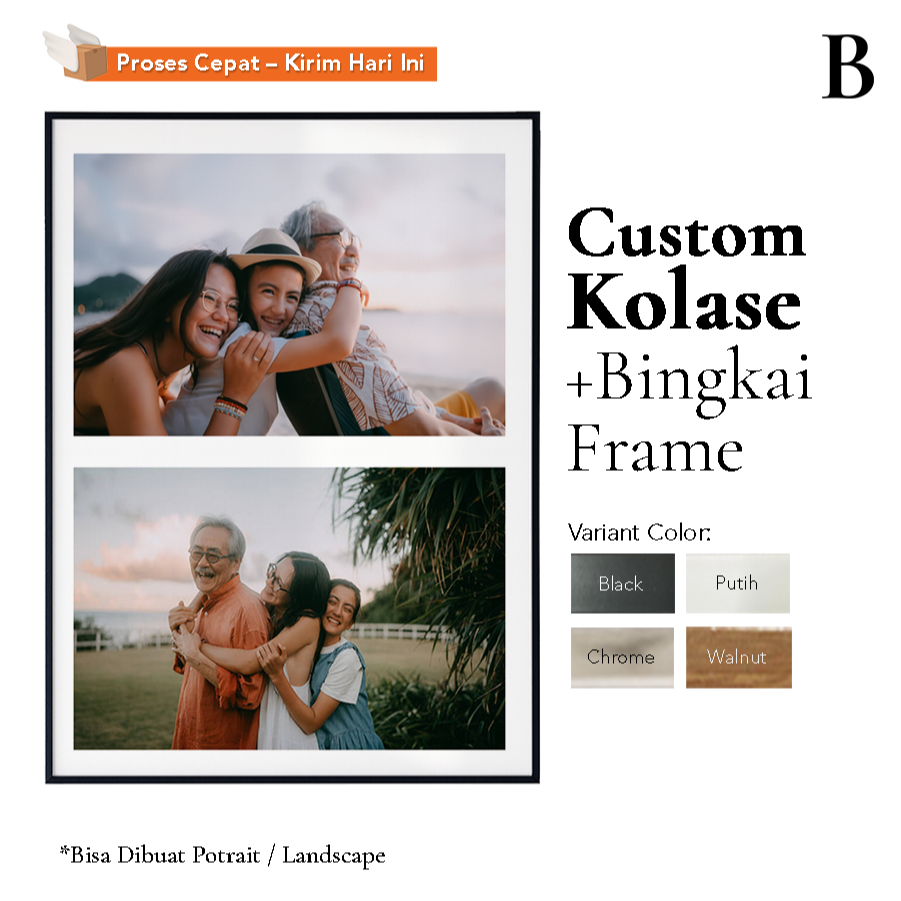 Bingkaimu Custom Cetak Foto Kolase Foto Frame Bingkai  Hiasan Dinding Dekorasi Aesthetic