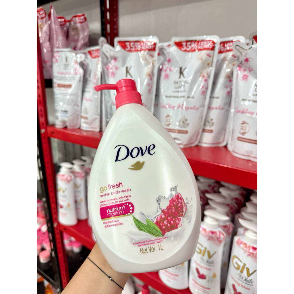 dove go fresh body wash 1 liter