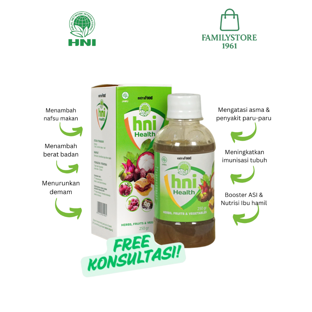 HNI HEALTH MADU EXTRAFOOD