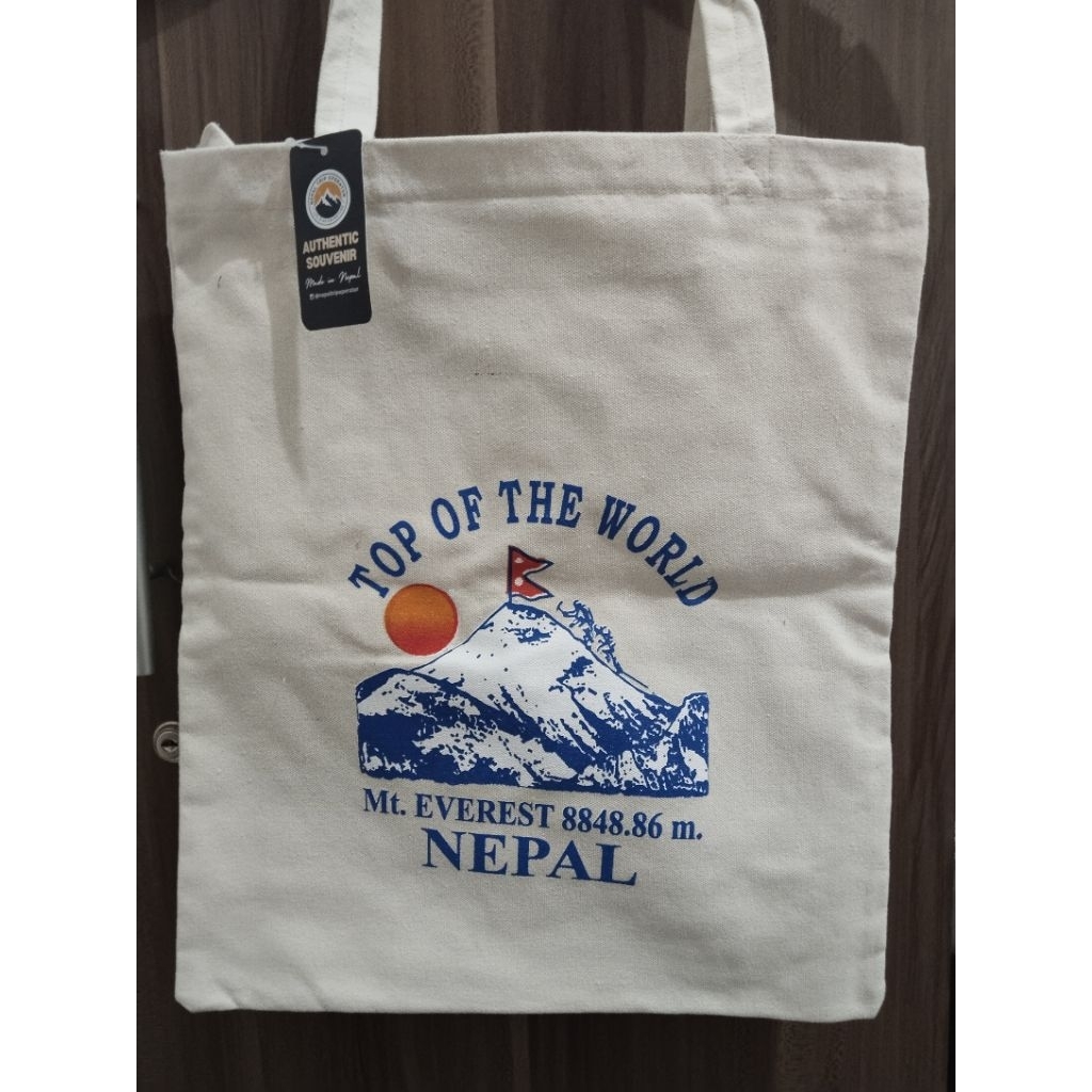 Tas Kanvas Asli Nepal Everest