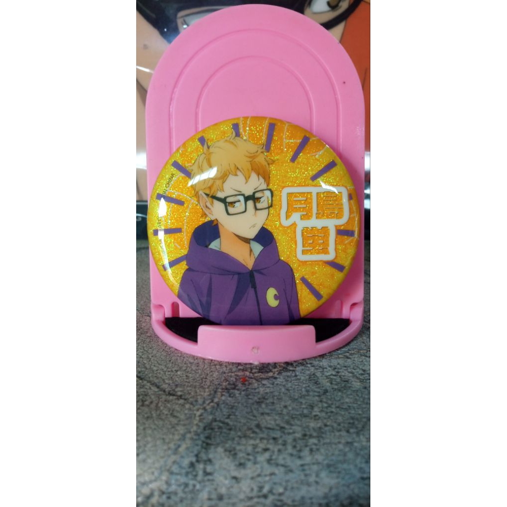 Badge Haikyuu Tsukishima (pin)
