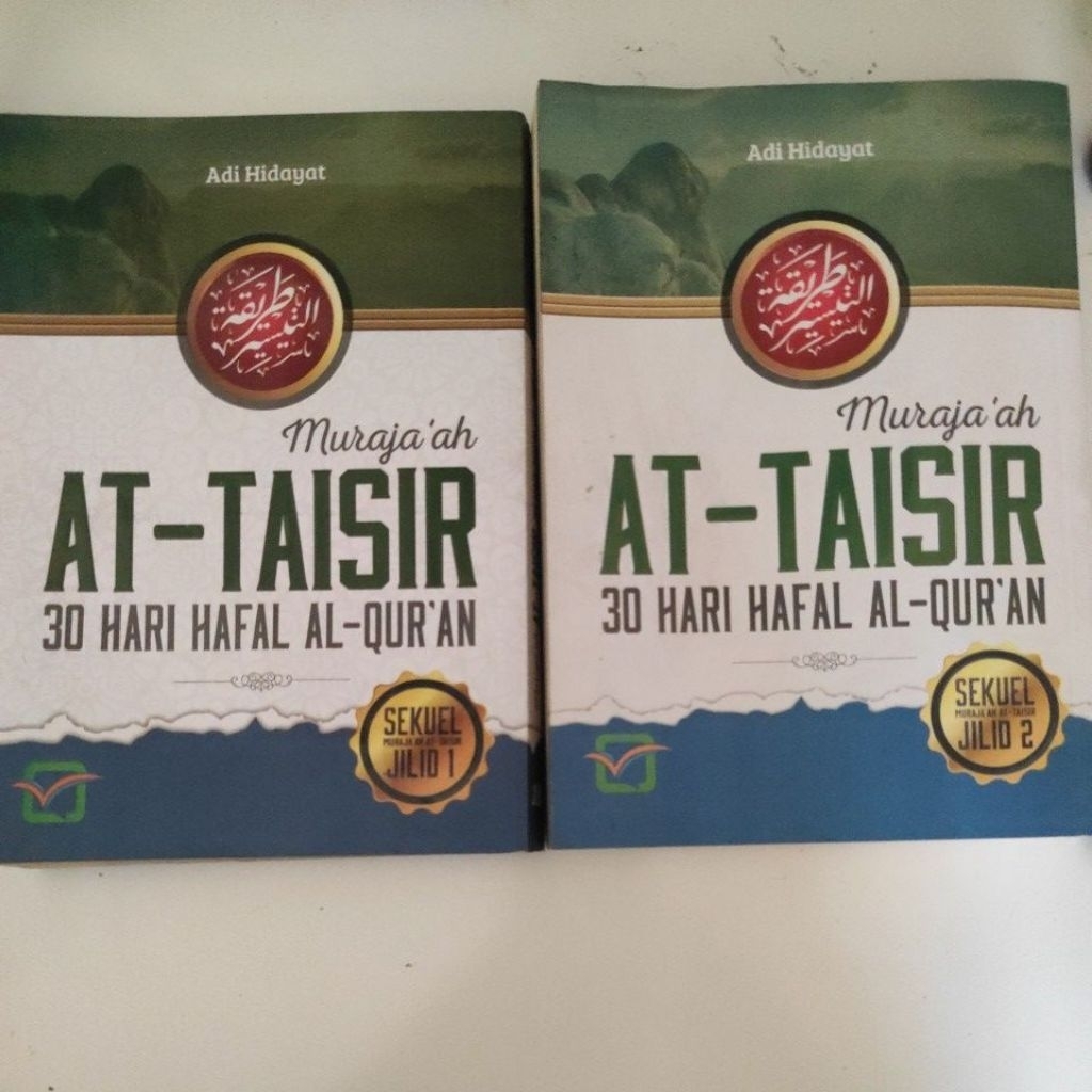 Buku Muraja'ah At-taisir - Jilid 1&2 & Metode At-Taisir - Adi Hidayat - Original