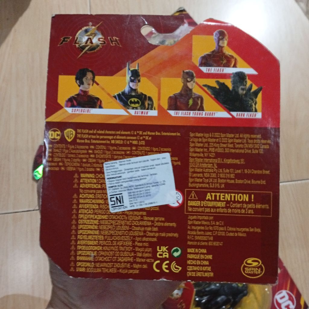 figure flash justice leaque DC spin master