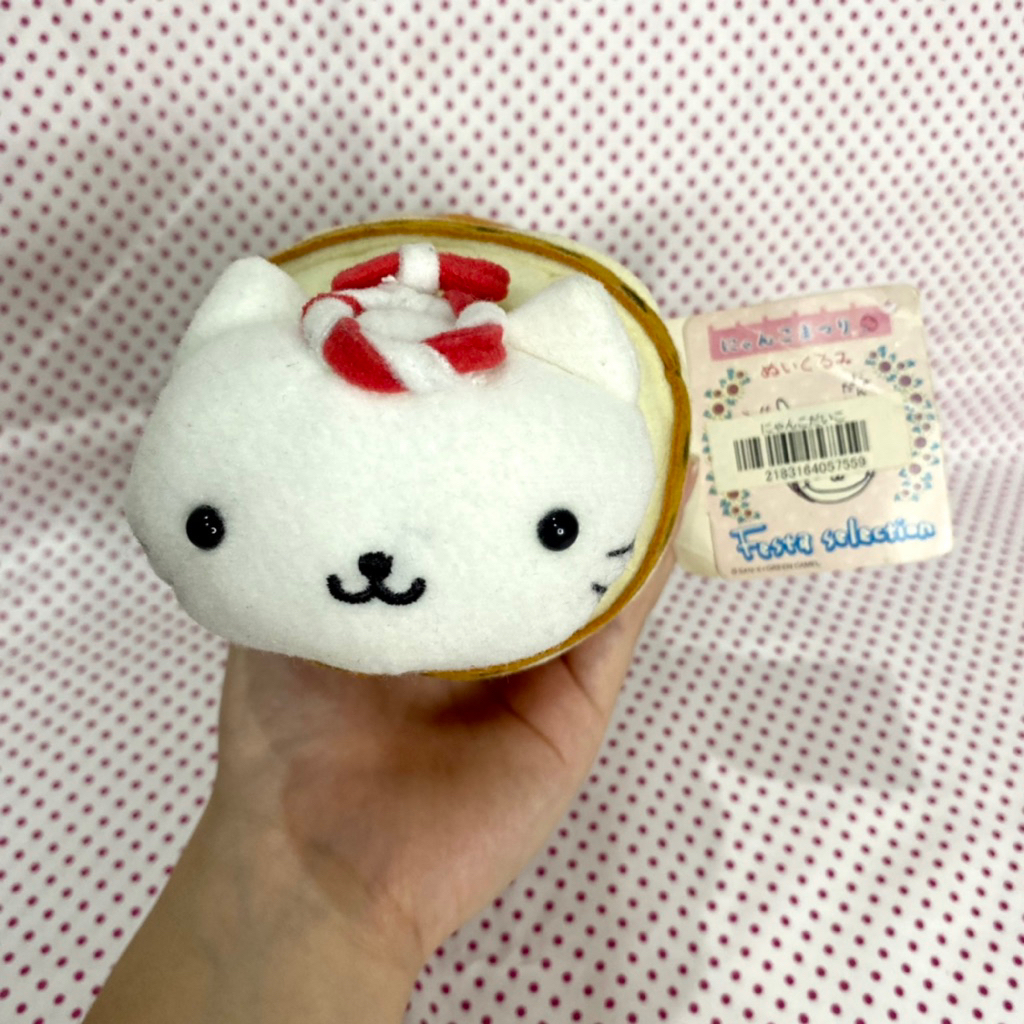 Nyan Nyan Nyanko San-X barrel pirate plush boneka kecil