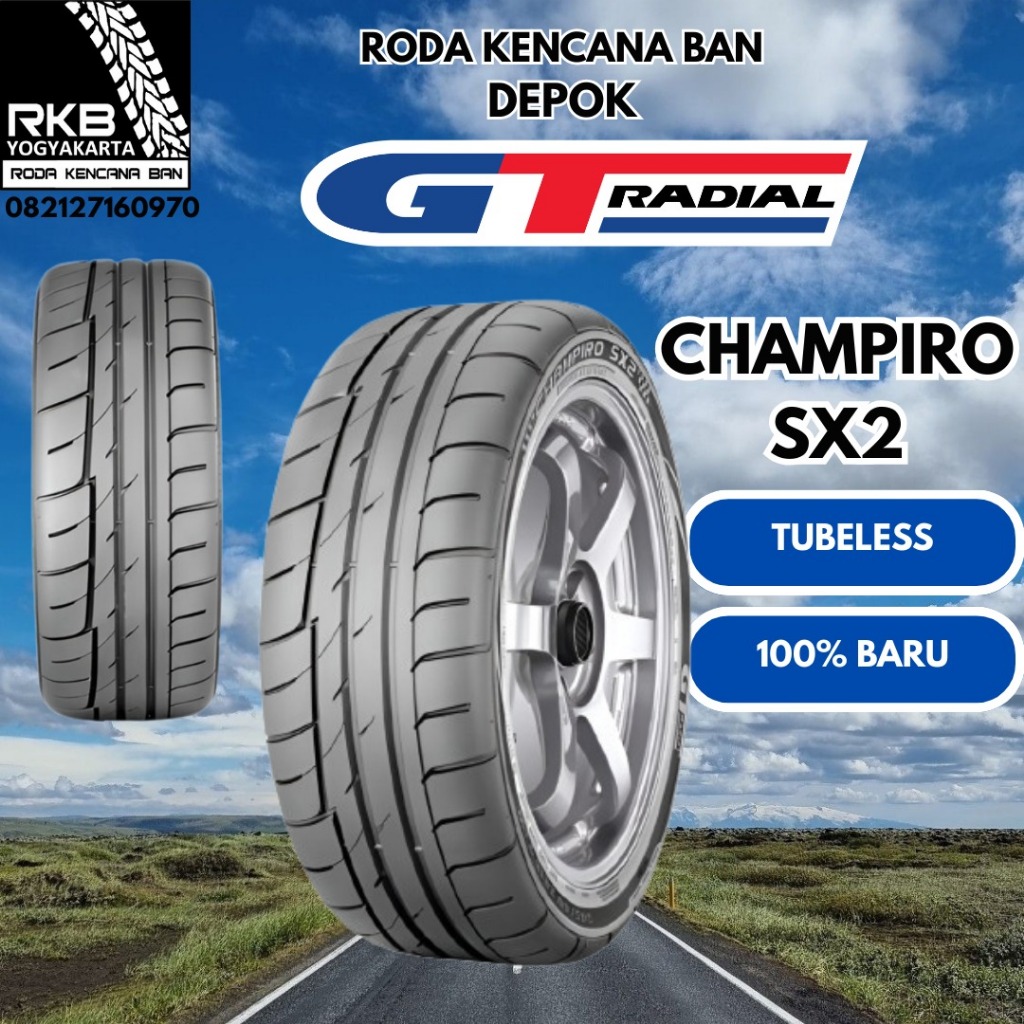 Ban GT Radial Champiro SX2 195/55 R15 Ban Semi Slick